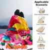 Customiz Name Personality Trolls Blanket Soft &Warm Sofa Office Bed Travel Lunch Break Blanket, Gift Suitable All Seasons