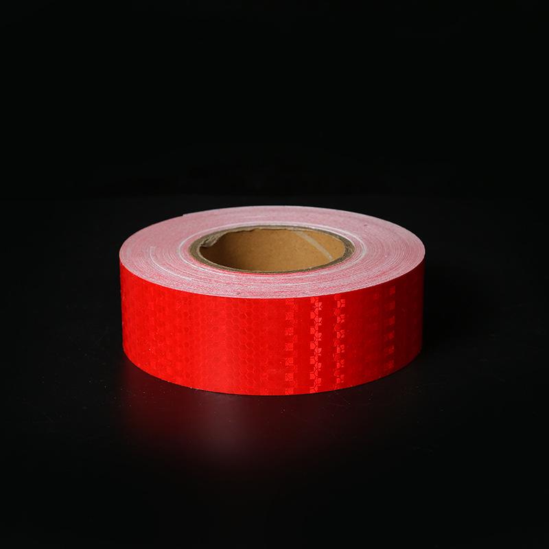 Solid Color High-Intensity Reflective Safety Tape for Anti-Collision & Traffic Warning