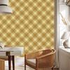 Wallpaper Yellow and blue checkered gold, yellow and beige 50x1000