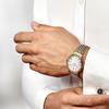 Longines Conquest Automatic Mechanical Movement Fashion Waterproof Watch 40mm White Dial Stainless Steel Case Stainless Steel Bracelet L4.905.2.11.7