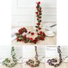 Stunning 2.5m Artificial Flowers Spring Small Peony Ivy Leaf Vine For Elegant Home Decor