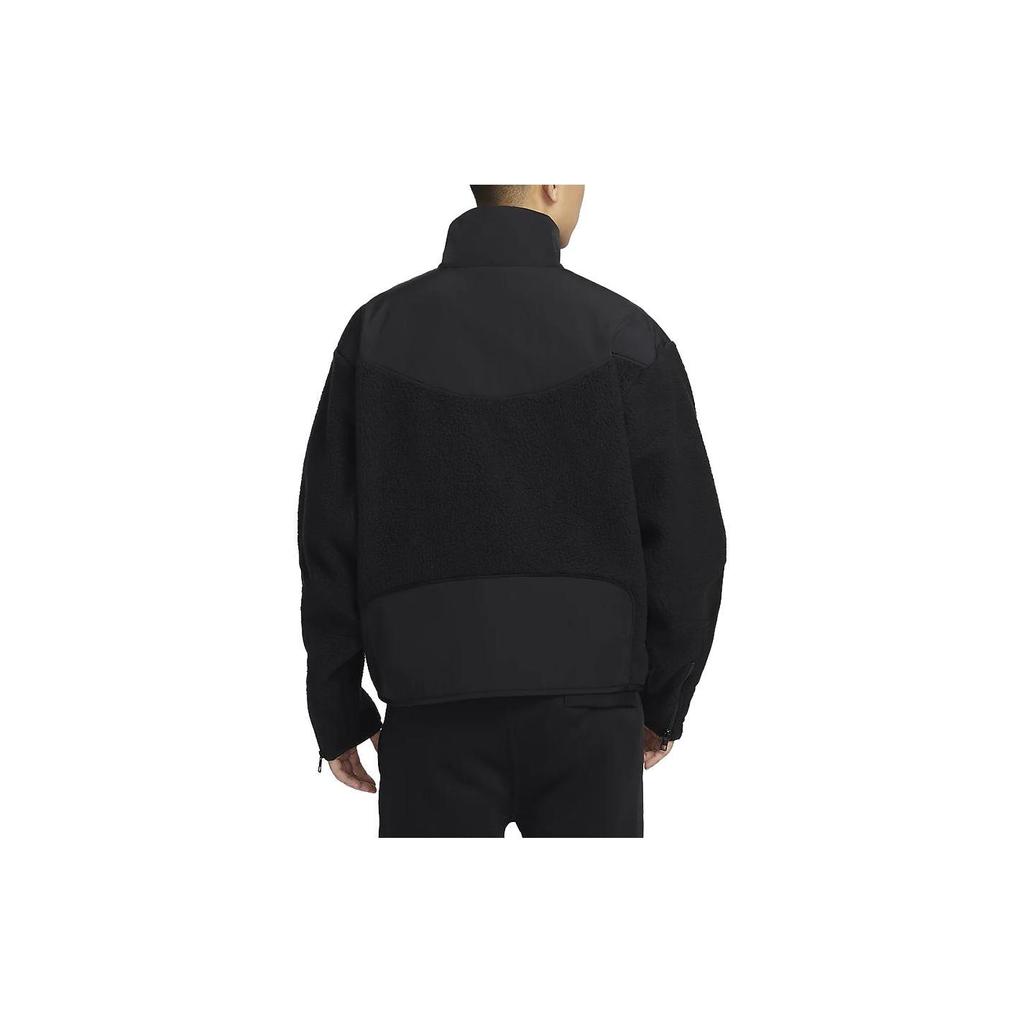 Nike Jackets Men's Black Stand Collar Moderate Other FB7600-010