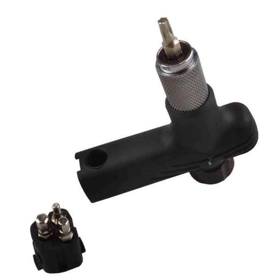 1 Set Cheie Dinamometrică Bicicletă Aliaj Aluminiu de Înaltă Rezistență Rezistent la Coroziune Cheie cu Clichet Dinamometrică Bicicletă 4/5/6mm Reglaj Reparare