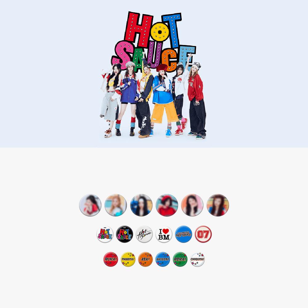 BABYMONSTER HOTSAUCE Random Pin Button Set