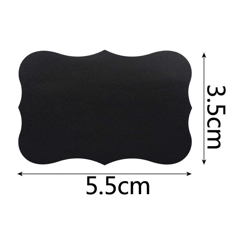 Spot 300 Sheets/Roll Waterproof PVC Blackboard Label Stickers - Irregular Shape Marking Stickers