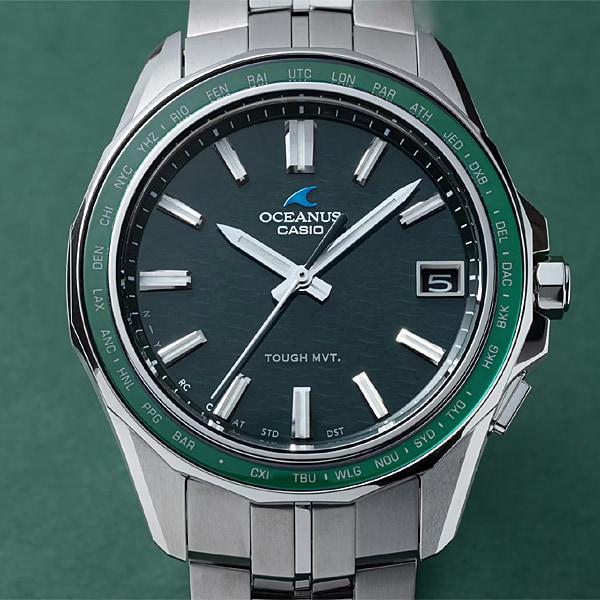 Casio Herre OCEANUS OCW-S400-3AJF [OCEANUS Manta OCW-S400] rundklokke sølv Titan Analog