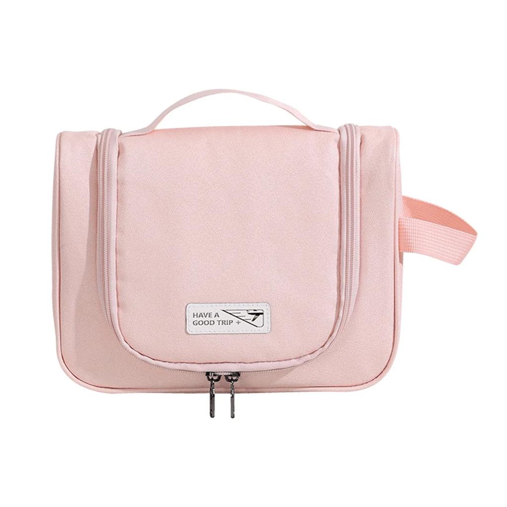 Travel Wash Bag Women Makeup Bags Toiletries Organizer with Hanging Hook Foldable Waterproof Cosmetic Bag Home Makeup Bag