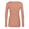Women's  And Winter Slim Bottom T-shirt Fashion Casual Solid Color O Neck Pullover Long Sleeve Top