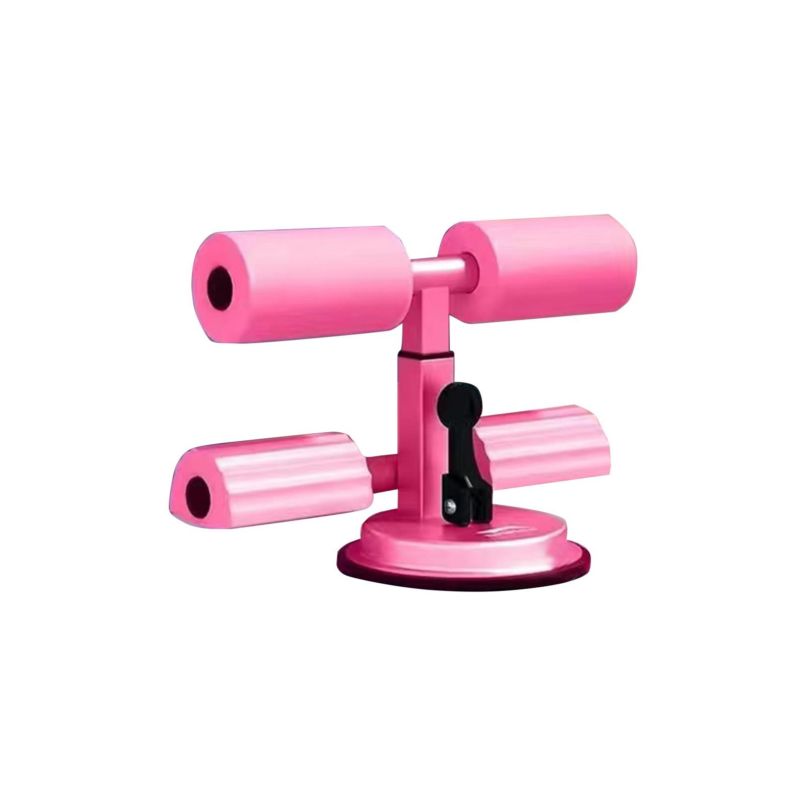 

Sit-up Assistant многофункциональный мужской спортивный фитнес-оборудование домашнее фиксированное устройство для ног женская талия и живот присоска One Size розовый