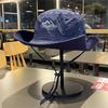 Summer Sun Hat Children Hiking Camping Bucket Hat Outdoor Sun Protection Hat UV Protection Fishing Hat Men