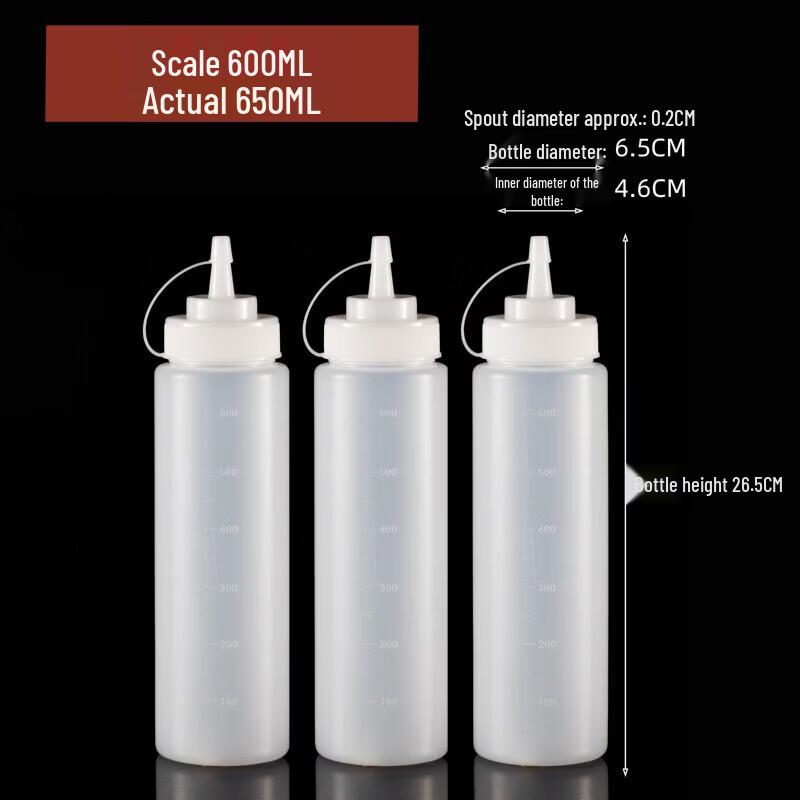 Qiwei Plastic Squeeze Sauce Bottle