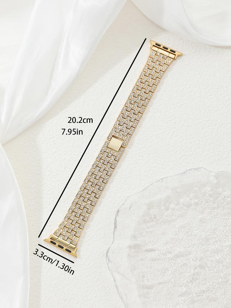 Classic Women Diamond Strap For Apple Watch Band 38mm 40mm 42mm 44mm Stainless Steel Bracelet For iWatch Ultra 49mm 41 45mm 9/8/7/6/5/43