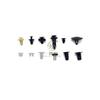 292-Piece Mitsubishi Body Fastener Set: Snap-in Clips & Plastic Fasteners HE40