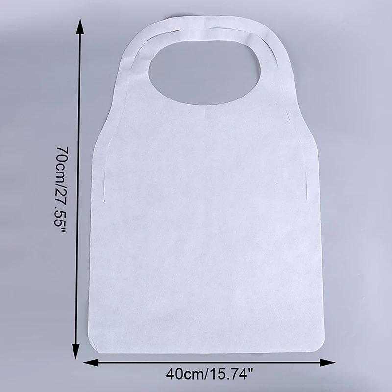 Non-Woven Waterproof Aprons, Disposable, Oil Proof, Anti-Fouling, Perfect for Hotpot Cooking - 10 Pieces