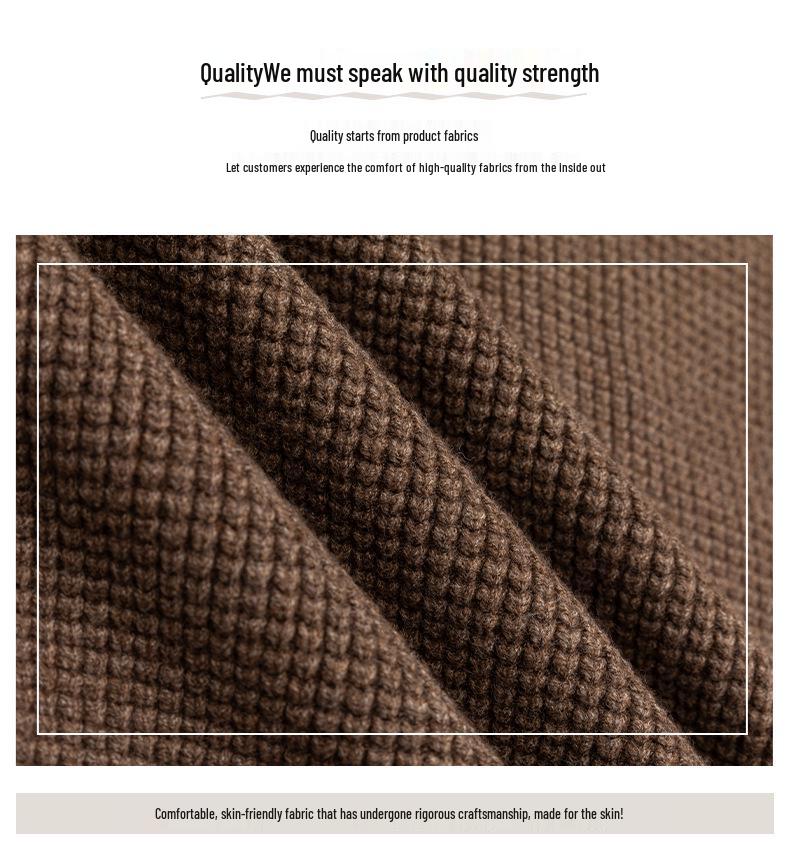 Mu Yuan Unisex Single-Breasted Cardigan - Autumn/Winter Loose Knit Sweater