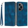 Leather Case for Honor 400 Pro 5G (Global) Imprinted Triangle Phone Cover