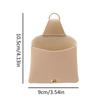 Car Vent Organizer Car Mobile Phone Holder PU Leather Phone Holder Storage Organizer Auto Mobile Phone Holder Pouch Car Leather