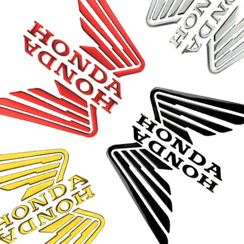 xwbfn6 3D Soft Glue Motorcycle Stickers Wing Logo Tank Decals for Honda CBR600 Rr CBR650r CBRr600F CB650f CB1000r CB650 R CB650r Pcx