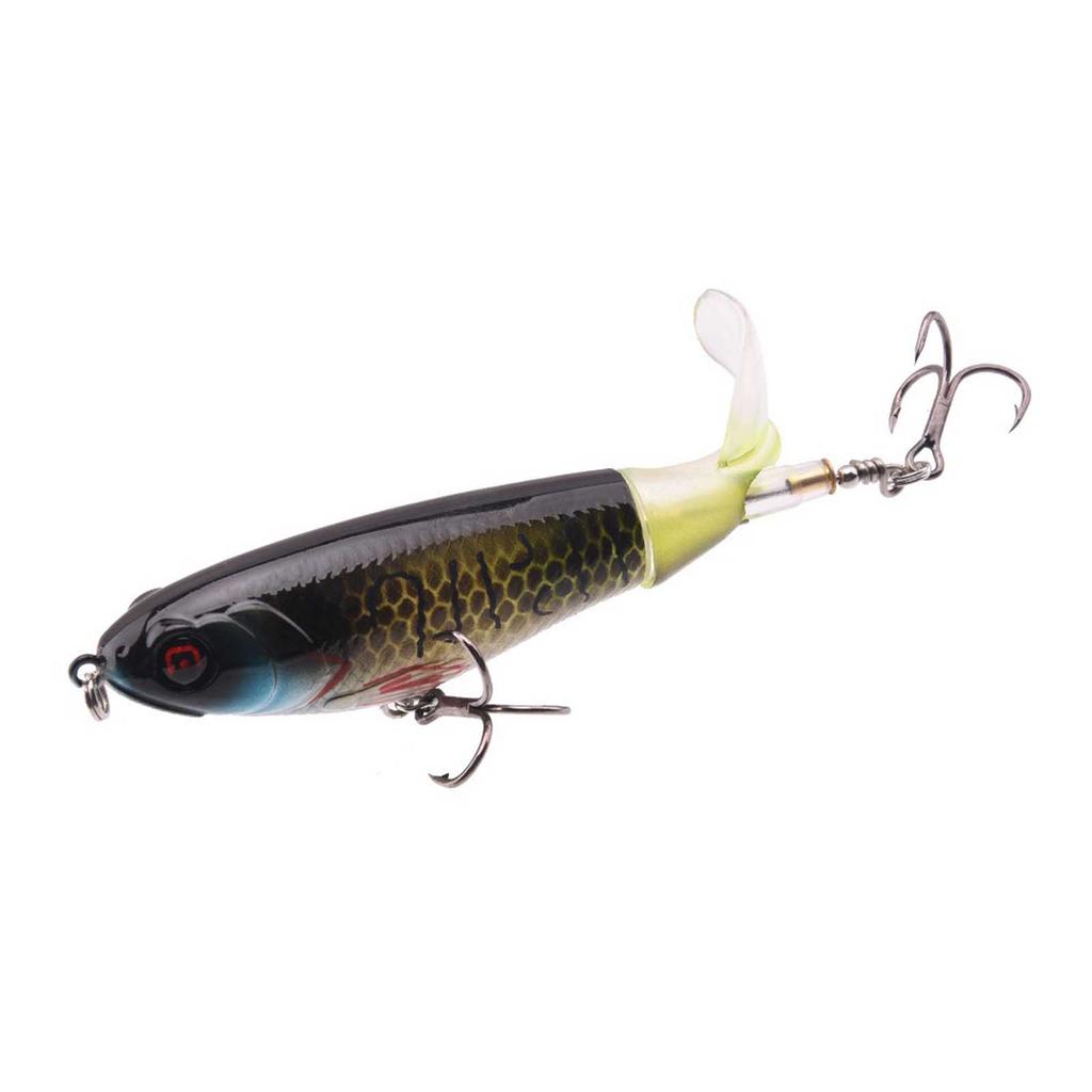 Fishing For Bass, Bass Whopper Plopping Bass With Floating Rotating Tail For Bass Trout, Bass Topwater For Saltwater