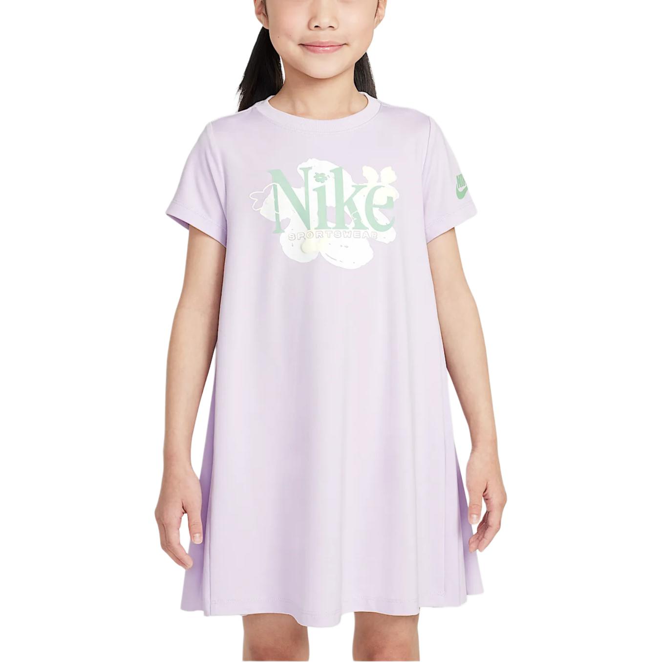 Nike Dress Wildflower Pink Purple Children Aged 3 7 Years Old II3057-537 5