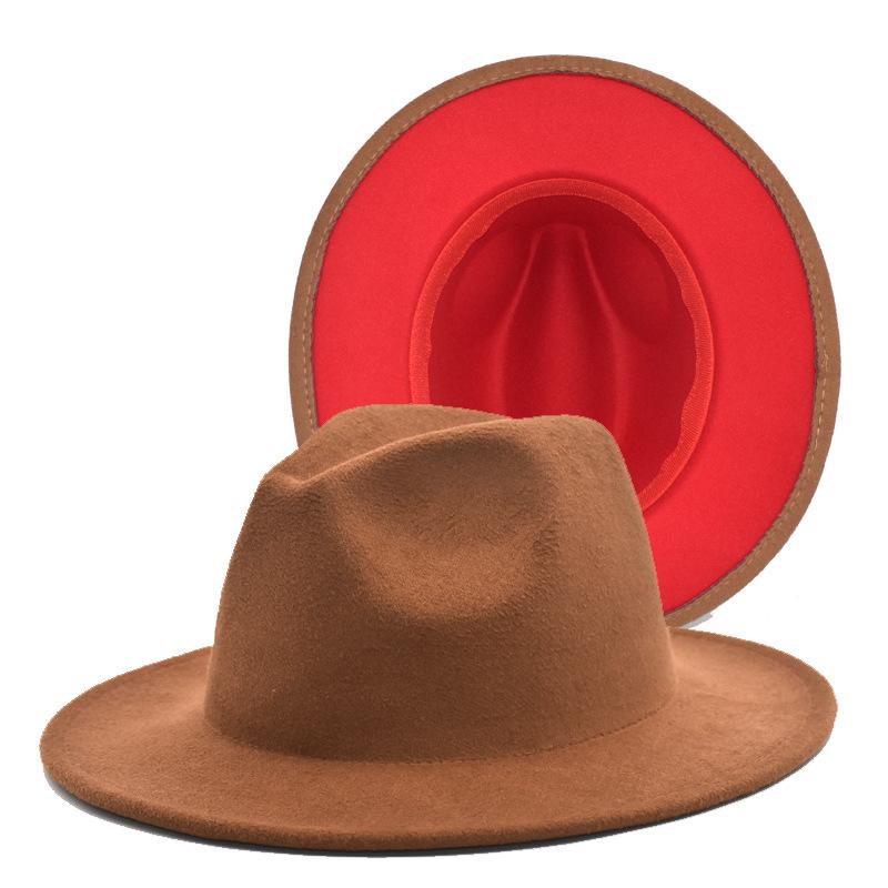 Buy 40 Color Wide Brim Felt Hats Floppy 
