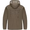 The North Face Logo Hooded Zip-Up Long Sleeve Jacket Men Jackets Brown NJ3LR05B