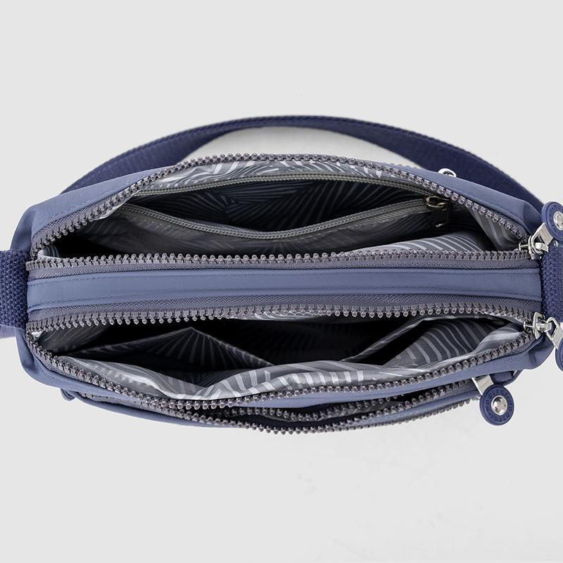 Nylon Bag Women's Shoulder Bag Multi-layer Crossbody Bag Mother Bag