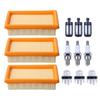 1Set BR800 Air Filter For PRIMER Bulb Spark Service Kit Backpack Blower Tune-Up Kit Garden Power Tool Accessories