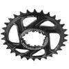 Snail Bike Chainwheel 6mm Single Ring Crankset Fit for GXP 8‑11 Speed Chain30T (127MM)