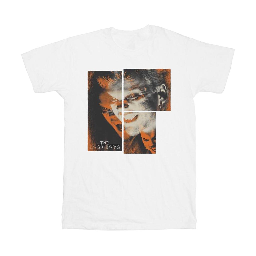 The Lost Boys Mens David Squares Cotton T-Shirt