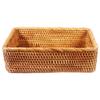 Household Wicker Bread Storage Basket Display Tray Decorative Empty Gift Basket