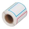 1 Roll 220 Sheet Thermal Label Printer Paper 50x30mm Waterproof Oil Resistant Self Adhesive Thermal Labels 4 Colors