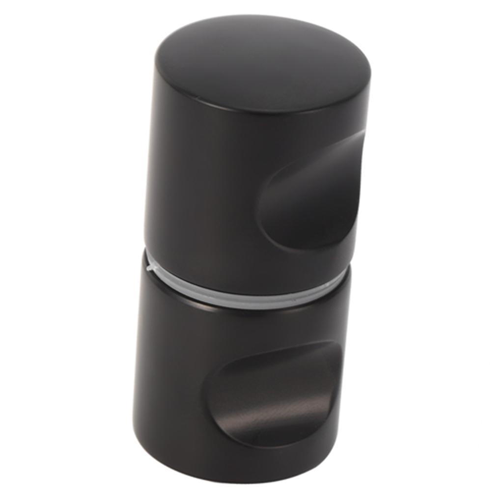 Aluminum Alloy Single Hole Glass Door Handle Hardware for Home Bathroom Showcase Shower Room