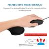 Keyboard Wrist Rest Mouse Pad With Wrist Support Memory Foam Keyboard Pad Set Ergonomic Mousepad For Office PC Laptop Mouse Pad