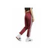 Adidas Vintage Sportlich Bequem Seite Drei Streifen Bündchen Logo Stickerei Muster Freizeit Hose Damen Hose Dunkelrot IM2819