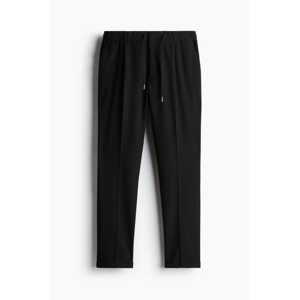 

Брюки HM Slim Fit Criss Leg черного цвета