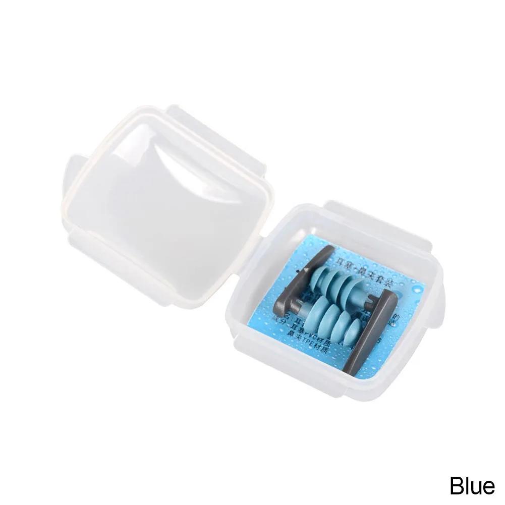 Professionelle Schwimmstöpsel Silikon Weiche Ohrstöpsel Flexibel Wasserdicht Gehörschutz für Bahnen Schwimmen Tauchen Baden