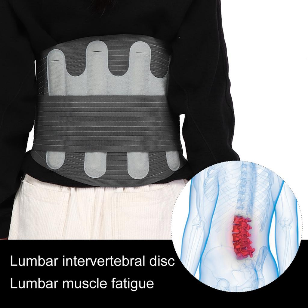 Waist Support Belt Lumbar Fatigue Pain Relieve Lower Back BeltXL