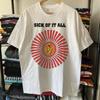 Sick Of It All Washed Tričko Bílé L