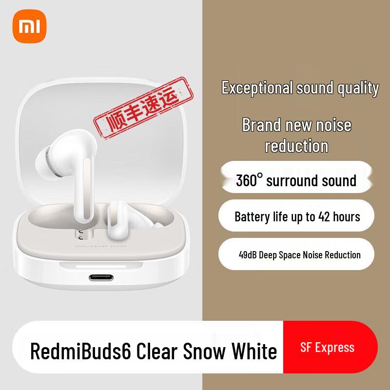 

Redmi Buds 6 True Wireless Earbuds