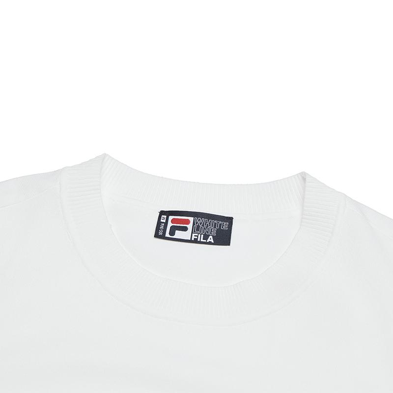 New FILA Regular T Shirt Women's Bright White F11W528404F-WT