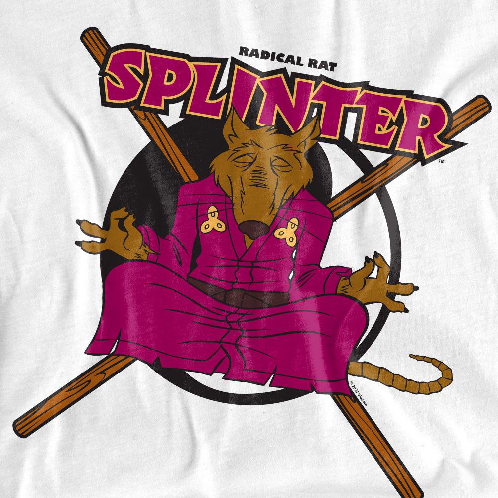Teenage Mutant Ninja Turtles Mens Radical Rat Splinter T-Shirt