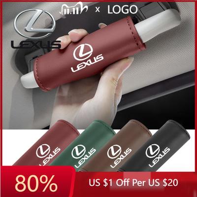 2026 Hot Interior Stickers 1Pcs PU Leather Roof Handle Anti-scratch Protector Case For F SPORT GX460 Ct200h IS250 ES 220D