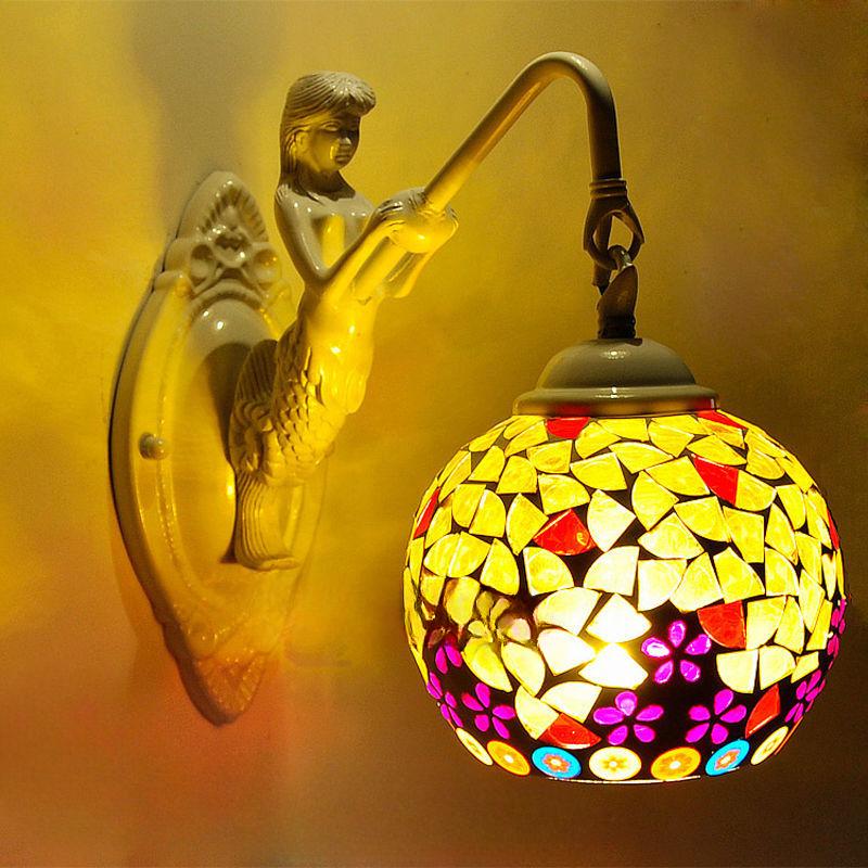 Lámpara de pared Retro, decoración de pared Vintage, accesorios de iluminación para sala de estar, apliques de interior, iluminación decorativa