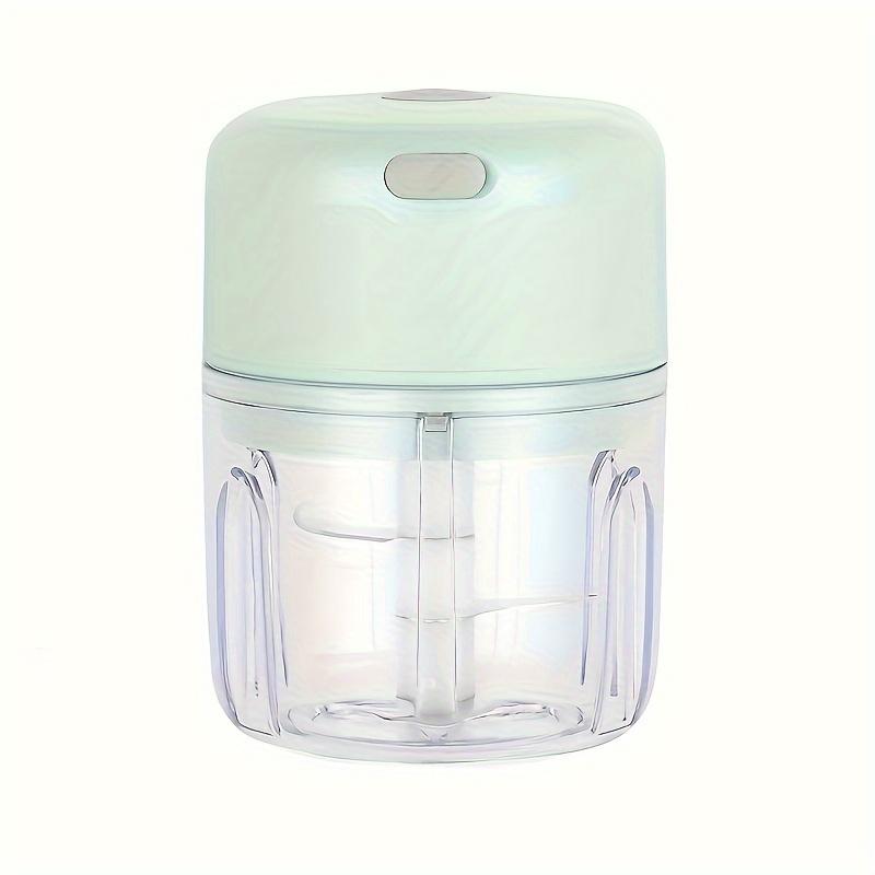 100/250 ml Mini Elektrisk Hvitløkshakker Grønnsak Chili Kjøtt Ingefær Mosermaskin Stødig Holdbar USB-lading Blenders Kjøkken