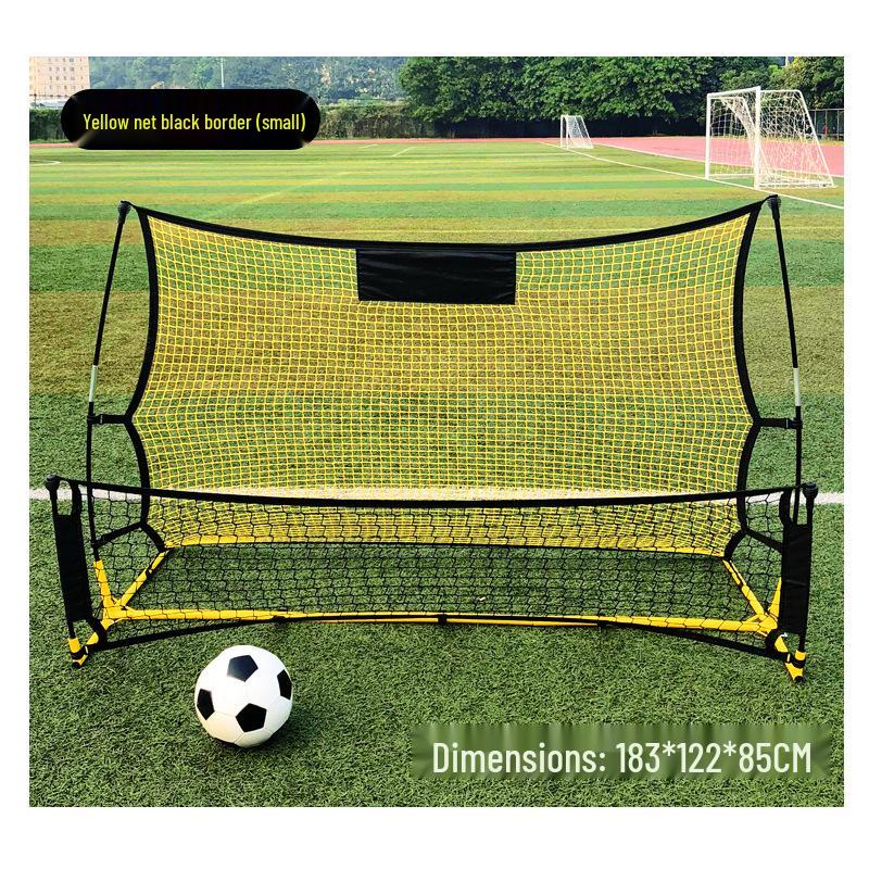 Portable Football Rebound Net with Adjustable High-Low Return for Shooting and Passing Practice