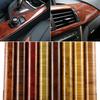 30*100cm Glossy Wood Grain Vinyl Film Decal Auto Foil Textured Waterproof Adhesive Home Furniture Car DIY Stickers Accessories