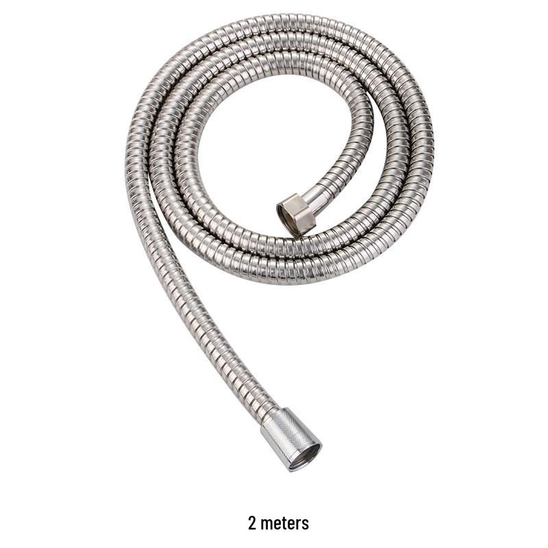 

LANGZHIWEN Stainless Steel Double Buckle Shower Hose
