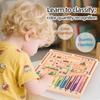 Magnetic Maze Walking Ball Education Puzzle Toy Number Color Classification Counting Logical Toy Birthday Chrismas Gift For Kids
