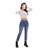 Moda Feminina Europeia e Americana Tendência Verão 2026 Calça Jeans Reta